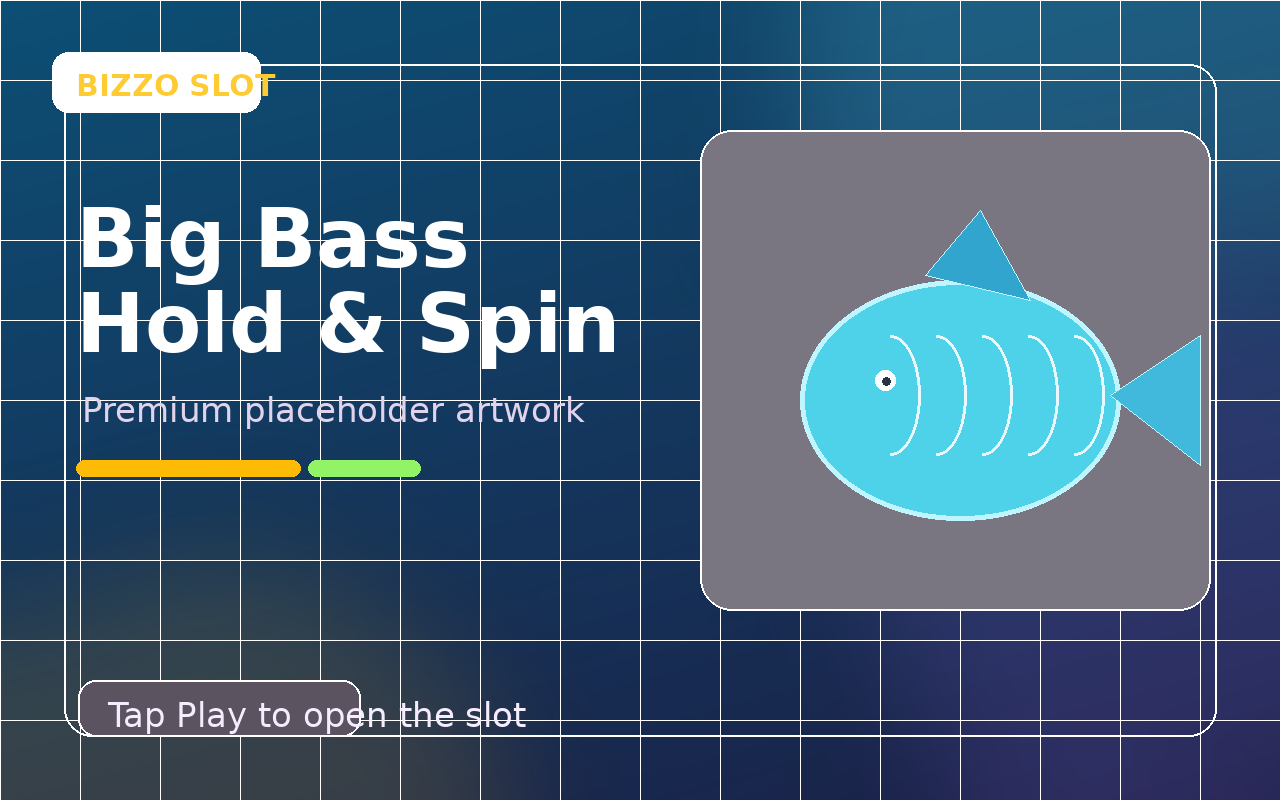 Big Bass Hold and Spin pokie